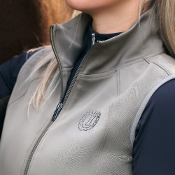 Gilet sans manches Imperial Riding Sporty Air femme Olive clair Vert