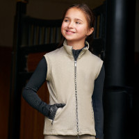 Imperial Riding Charlie kinderbodywarmer Licht olijfkleurig Groen