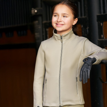 Veste Imperial Riding Charles enfant Olive clair Vert