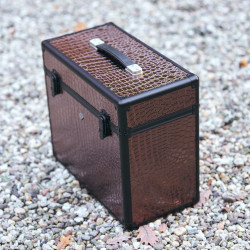 Imperial Riding Basic Slim Line poetkist Bruin / bruin croco Imperial Riding Basic Slim Line poetkist Bruin / bruin croco