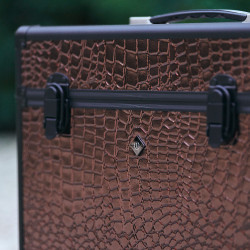 Imperial Riding Basic Slim Line poetkist Bruin / bruin croco Imperial Riding Basic Slim Line poetkist Bruin / bruin croco