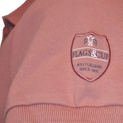 Polo femme Cordova Flags & Cup Vieux rose