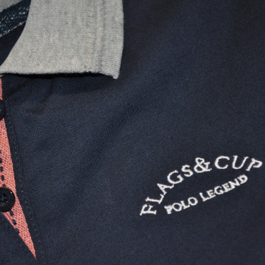 Polo femme Santa Lucia Flags & Cup Polo femme Santa Lucia Flags & Cup