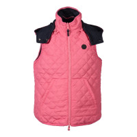 Omkeerbaar HKM Maui bodywarmer voor kinderen Fuchsia / marineblauw Roze