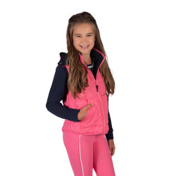 Omkeerbaar HKM Maui bodywarmer voor kinderen Fuchsia / marineblauw Roze Omkeerbaar HKM Maui bodywarmer voor kinderen Fuchsia / marineblauw Roze