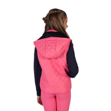 Omkeerbaar HKM Maui bodywarmer voor kinderen Fuchsia / marineblauw Roze Omkeerbaar HKM Maui bodywarmer voor kinderen Fuchsia / marineblauw Roze