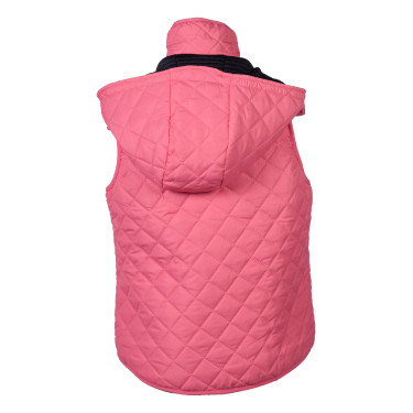 Veste sans manches HKM réversible Maui enfant Fuchsia / marine Rose