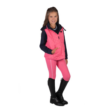 Omkeerbaar HKM Maui bodywarmer voor kinderen Fuchsia / marineblauw Roze Omkeerbaar HKM Maui bodywarmer voor kinderen Fuchsia / marineblauw Roze