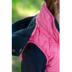 Omkeerbaar HKM Maui bodywarmer voor kinderen Fuchsia / marineblauw Roze Omkeerbaar HKM Maui bodywarmer voor kinderen Fuchsia / marineblauw Roze