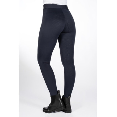 Legging HKM Isabella fond intégral en silicone Bleu profond