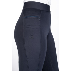 Legging HKM Isabella fond intégral en silicone Bleu profond
