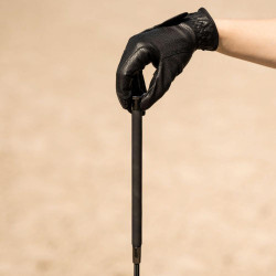 Cravache de dressage Velari Guidance avec poignée en cuir
