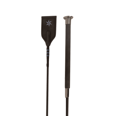 Cravache d’obstacle Velari Guidance avec poignée en cuir