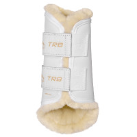 Guêtres mouton Veredus TRB postérieurs Blanc Guêtres mouton Veredus TRB postérieurs Blanc