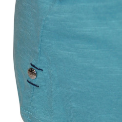 Dames T-shirt Amaluza Flags & Cup Bleekgroen