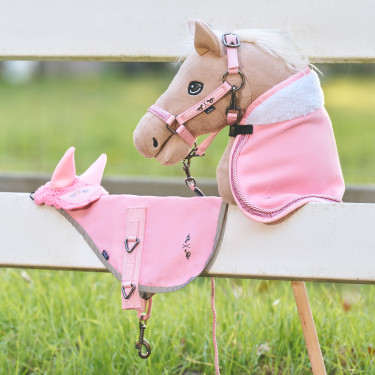 Vliegenmasker Hobby Horse HV Polo Ruby Mooie roos Roze