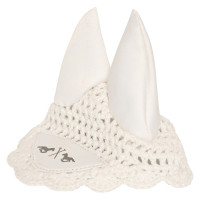 Bonnet anti-mouches Hobby Horse HV Polo Ruby Blanc