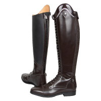 Bottes d'équitation Imperial Riding Olania Deluxe Dressage Courte/Large Marron foncé