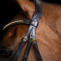 Bridon muserolle mexicaine Imperial Riding Marron foncé Bridon muserolle mexicaine Imperial Riding Marron foncé