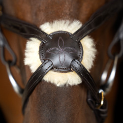 Hoofdstel met Mexicaanse neusriem Imperial Riding Donkerbruin Hoofdstel met Mexicaanse neusriem Imperial Riding Donkerbruin