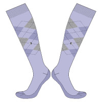 Chaussettes Imperial Riding Queen of Diamonds femme Glycine Violet Chaussettes Imperial Riding Queen of Diamonds femme Glycine Violet