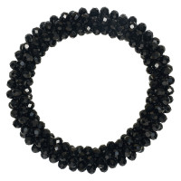 Élastique à cheveux avec strass Imperial Riding Noir Élastique à cheveux avec strass Imperial Riding Noir