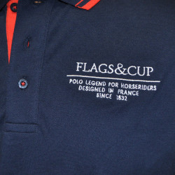 Polo homme Capto Flags & Cup Bleu marine Polo homme Capto Flags & Cup Bleu marine