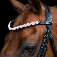 Frontal Imperial Riding Beads Rose clair