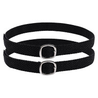 Lanières d’éperons Imperial RidingBasic en nylon tressé Noir Lanières d’éperons Imperial RidingBasic en nylon tressé Noir