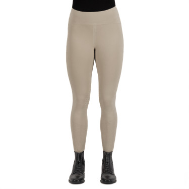Dames paardrijdlegging Euro-Star Empower kniest grip Beige