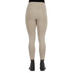 Legging d'équitation Euro-Star Empower grip genoux femme Beige