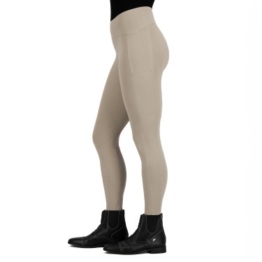 Legging d'équitation Euro-Star Empower grip genoux femme Beige