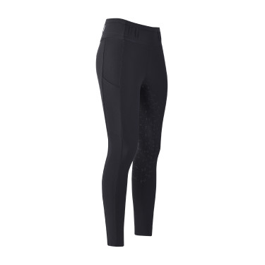 Legging d'équitation Euro-Star Eres FullGrip femme Noir