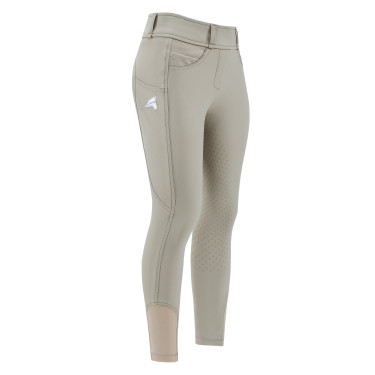 Legging d'équitation Euro-Star Maxi FullGrip Kids Tan Gris