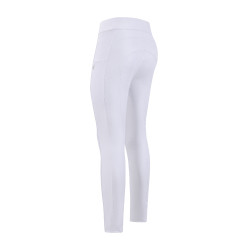Legging d'équitation Imperial Riding Basic FullGrip femme Blanc