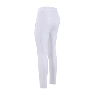 Legging d'équitation Imperial Riding Basic FullGrip femme Blanc