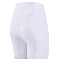 Legging d'équitation Imperial Riding Basic FullGrip femme Blanc