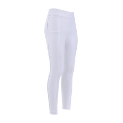 Legging d'équitation Imperial Riding Basic FullGrip Kids Blanc Legging d'équitation Imperial Riding Basic FullGrip Kids Blanc