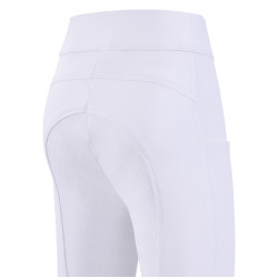 Legging d'équitation Imperial Riding Basic FullGrip Kids Blanc Legging d'équitation Imperial Riding Basic FullGrip Kids Blanc