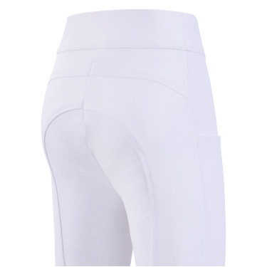 Legging d'équitation Imperial Riding Basic FullGrip Kids Blanc Legging d'équitation Imperial Riding Basic FullGrip Kids Blanc