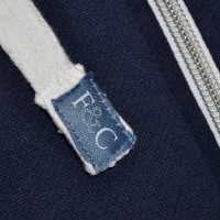 Kindervest met rits Chocos Flags & Cup Marineblauw