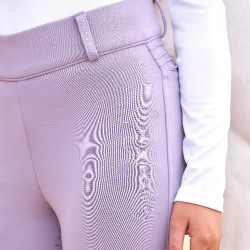 Legging d'équitation Imperial Riding Comfi Sparks summer FullGrip Kids Glycine Violet