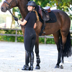 Dames rijlegging Imperial Riding Lisam FullGrip Zwart