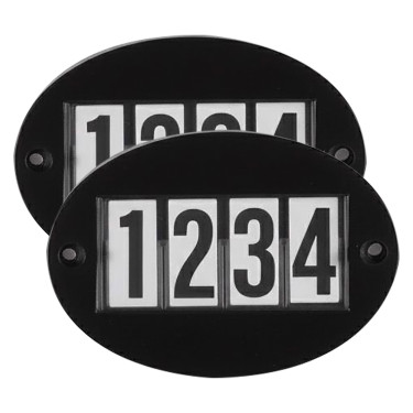 Numéro de compétition Imperial Riding Basic à épingle rapide par 2 Noir