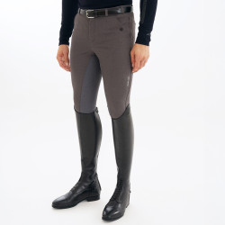 Pantalon d'équitation Euro-Star Marcel FullGrip homme Toundra Marron