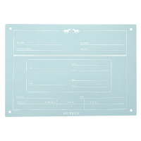 Stalplaat English HV Polo Poederblauw Stalplaat English HV Polo Poederblauw