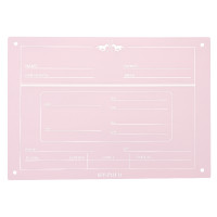 Plaque de box English HV Polo Jolie rose