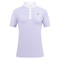 Polo de concours manches courtes Imperial Riding Basic femme Glycine Violet Polo de concours manches courtes Imperial Riding Basic femme Glycine Violet