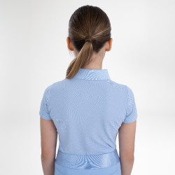 Poloshirt met korte mouwen Euro-Star Mara Kids Lichtblauw