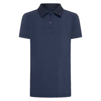 Imperial Riding Marly Kids polo met korte mouwen Marine Marineblauw